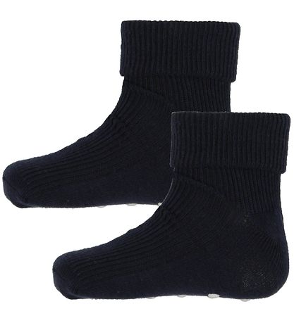 Minymo Socken - 2er-Pack - Anti-Rutsch - Navy Minymo Socken - 2er-Pack - Anti-Rutsch - Navy