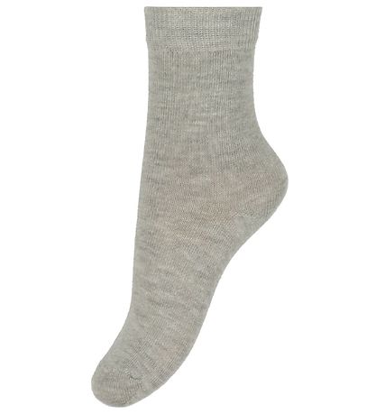 Minymo Socken - 2er-Pack - Graumeliert Minymo Socken - 2er-Pack - Graumeliert