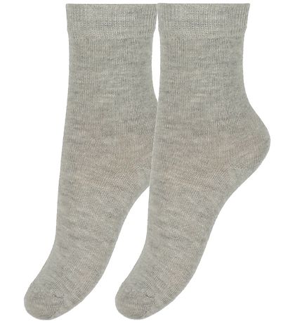Minymo Socken - 2er-Pack - Graumeliert Minymo Socken - 2er-Pack - Graumeliert