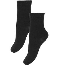 Minymo Socken - 2er-Pack - Schwarz Minymo Socken - 2er-Pack - Schwarz