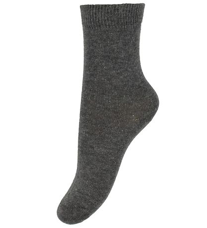 Chaussettes Minymo - 2 Pack - Gris Charbon Chaussettes Minymo - 2 Pack - Gris Charbon