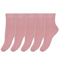 Minymo Socks - 5-Pack - Rose Minymo Socks - 5-Pack - Rose