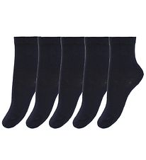 Minymo Socks - 5-Pack - Navy Minymo Socks - 5-Pack - Navy