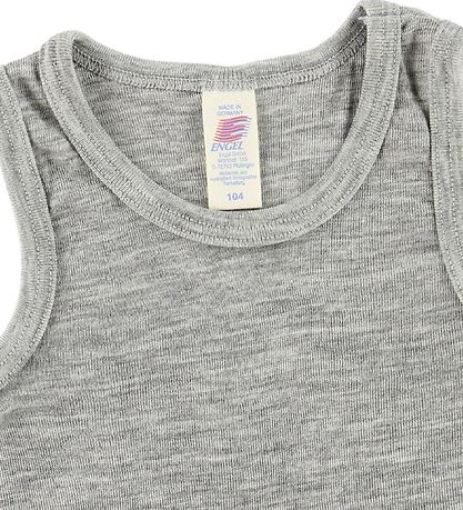 Sous-pull Engel - Laine/Soie - Gris Chiné Sous-pull Engel - Laine/Soie - Gris Chiné