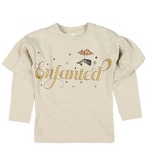 En Fant Pusero - Beige M. Tulosta/Kulta En Fant Pusero - Beige M. Tulosta/Kulta