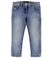 Dolce & Gabbana Jeans - Ljós gallabuxnablátt M. Bleikt Dolce & Gabbana Jeans - Ljós gallabuxnablátt M. Bleikt