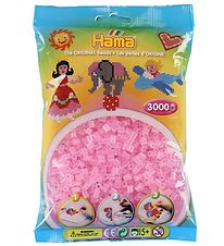 Perles Hama Midi - 3000 pces - 72 Transparent Pink Perles Hama Midi - 3000 pces - 72 Transparent Pink