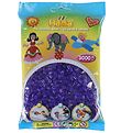 Hama Midi Beads - 3000 pcs - 24 Transparent Purple