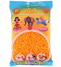 Perles Hama Midi - 3000 pces - 38 Neon Orange Perles Hama Midi - 3000 pces - 38 Neon Orange