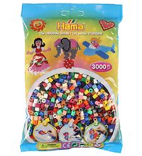 Perles Hama Midi - 3000 pces - 67 Multicolore Perles Hama Midi - 3000 pces - 67 Multicolore