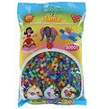 Hama Midi Beads - 3000 pcs - 54 Multicolour Glitter