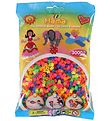 Hama Midi Beads - 3000 pcs - 51 Transparent Multi Neon