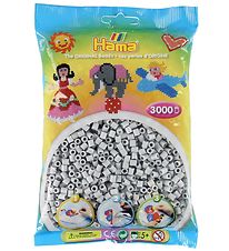 Hama Midi Beads - 3000 pcs - 70 Light Grey Hama Midi Beads - 3000 pcs - 70 Light Grey