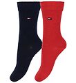 Chaussettes Tommy Hilfiger - 2 Pack - Basic - Rouge/Marine Chaussettes Tommy Hilfiger - 2 Pack - Basic - Rouge/Marine