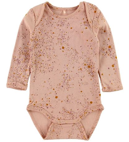 Soft Gallery Bodysuit L/S - Bob - Mini Splash - Rose