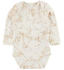 Soft Gallery Romper l/s - Bob - Mini Splash - Creme Soft Gallery Romper l/s - Bob - Mini Splash - Creme