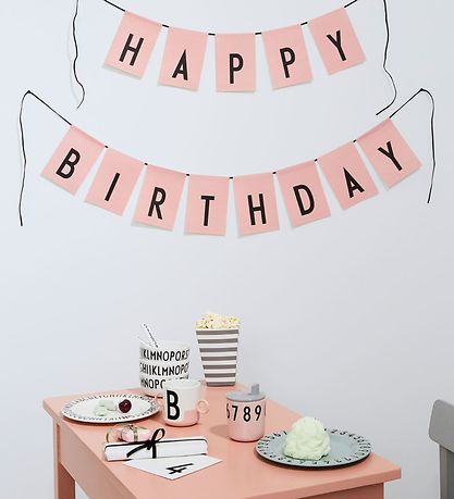 Design Letters Cup Handle - Ecozen - Pink Design Letters Cup Handle - Ecozen - Pink