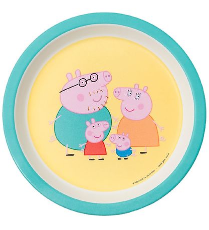 Petit Jour Paris Dinner Set - Melamine - 5 Parts - Peppa Pig Petit Jour Paris Dinner Set - Melamine - 5 Parts - Peppa Pig