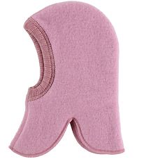 Cagoule Joha - 2 Couches - Laine - Rose Clair Cagoule Joha - 2 Couches - Laine - Rose Clair