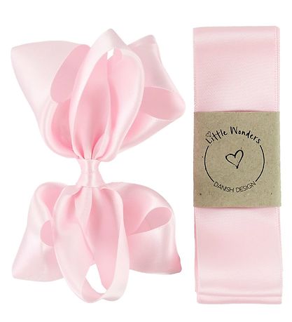 Little Wonders Baptism Ribbon w. Bow - Pink Little Wonders Baptism Ribbon w. Bow - Pink