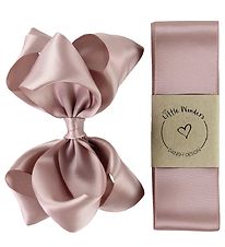 Little Wonders Baptism Ribbon w. Bow - Dusty Pink Little Wonders Baptism Ribbon w. Bow - Dusty Pink