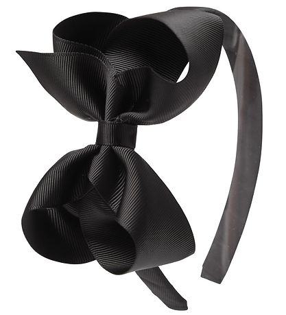 Little Wonders Hairband - Michelle - Grosgrain - Black Little Wonders Hairband - Michelle - Grosgrain - Black