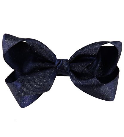 Little Wonders Haarschleife - 8 cm - Kornelia - Satin - Navy Gl Little Wonders Haarschleife - 8 cm - Kornelia - Satin - Navy Gl