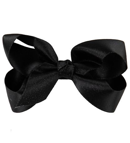 Little Wonders Haarschleife - 8 cm - Kornelia - Satin - Black G Little Wonders Haarschleife - 8 cm - Kornelia - Satin - Black G
