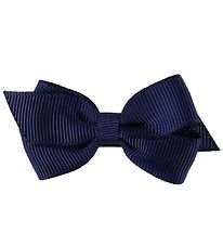 Little Wonders Bow Hair Clip - Viola - Grosgrain - Navy Little Wonders Bow Hair Clip - Viola - Grosgrain - Navy