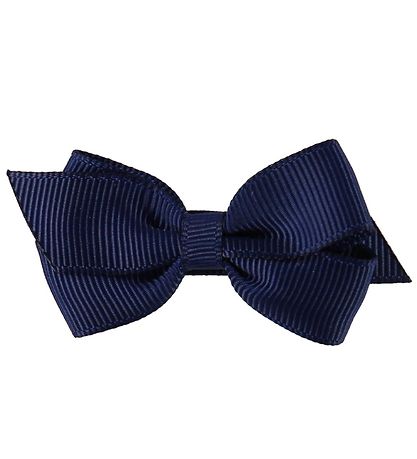 Little Wonders Bow Hair Clip - Viola - Grosgrain - Navy Little Wonders Bow Hair Clip - Viola - Grosgrain - Navy