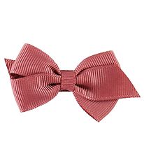Little Wonders Bow Hair Clip - Viola - Grosgrain - Dusty Red Little Wonders Bow Hair Clip - Viola - Grosgrain - Dusty Red