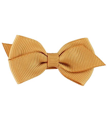 Little Wonders Bow Hair Clip - Viola - Grosgrain - Mustard Little Wonders Bow Hair Clip - Viola - Grosgrain - Mustard