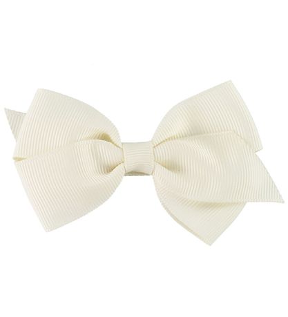 Little Wonders Bow Hair Clip - Emily - 8 cm - Grosgrain - Cream Little Wonders Bow Hair Clip - Emily - 8 cm - Grosgrain - Cream