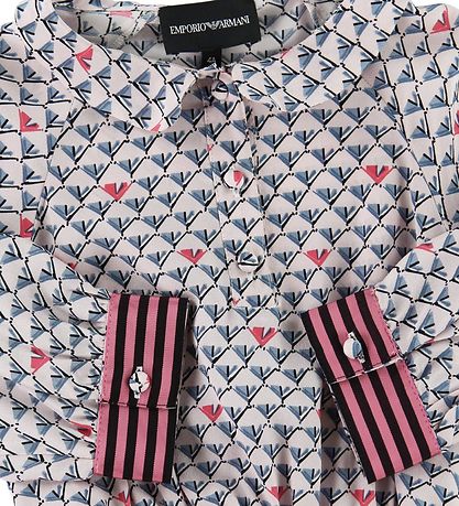 Emporio Armani Jurk - Roze m. Print Emporio Armani Jurk - Roze m. Print