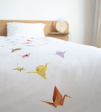 Snurk Beddengoed - Volwassenen - Origami Vogels Snurk Beddengoed - Volwassenen - Origami Vogels