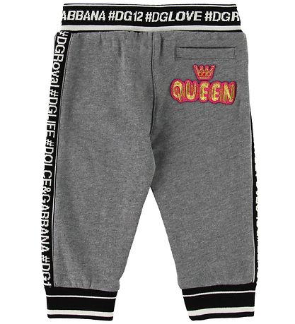 Dolce & Gabbana Sweatpants - Grey Melange Dolce & Gabbana Sweatpants - Grey Melange