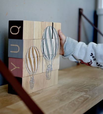 Filibabba Stacking Blocks - Wood Filibabba Stacking Blocks - Wood