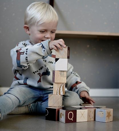 Filibabba Stacking Blocks - Wood Filibabba Stacking Blocks - Wood