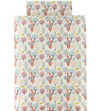 Literie Nørgaard Madsens - Bébé - Blanc av. Animaux de la forêt Literie Nørgaard Madsens - Bébé - Blanc av. Animaux de la forêt