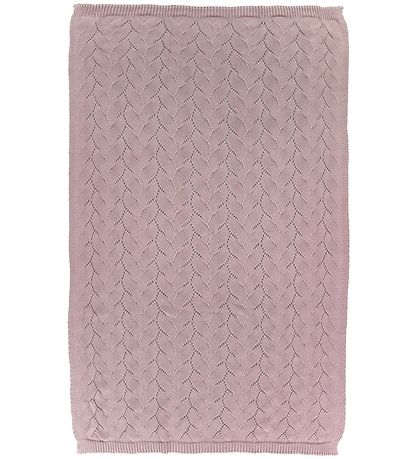 Nørgaard Madsens Filt - Stickat - 75x100 - Rosa Nørgaard Madsens Filt - Stickat - 75x100 - Rosa