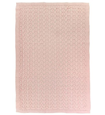 Nørgaard Madsens Filt - Stickat/Ull - 75x100 - Rosa Nørgaard Madsens Filt - Stickat/Ull - 75x100 - Rosa