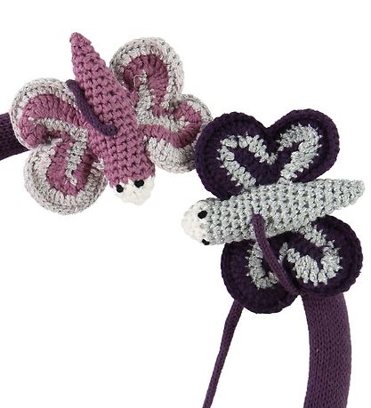 Smallstuff Baby Mobile - Butterflies - Purple/Glitter Smallstuff Baby Mobile - Butterflies - Purple/Glitter