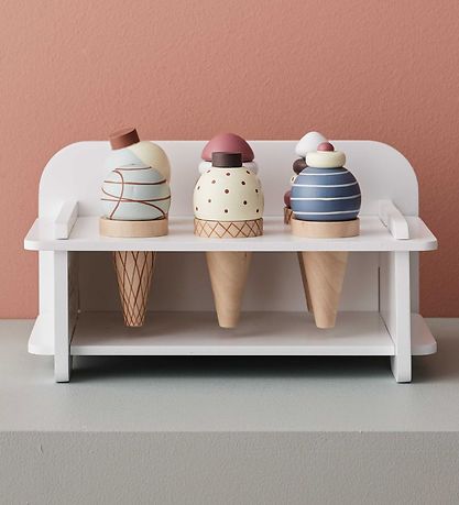 Jouets de Nourriture Kids Concept - Cornets de Glace Jouets de Nourriture Kids Concept - Cornets de Glace