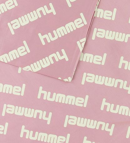 Hummel Duvet Cover - Junior - Pink w. Logo Hummel Duvet Cover - Junior - Pink w. Logo