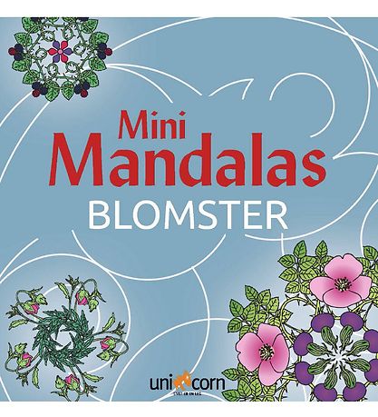 미니 Mandalas 색칠공부 책 - 꽃 미니 Mandalas 색칠공부 책 - 꽃