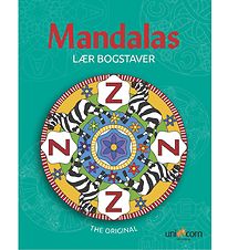 Mandalas Colouring Book - Lær Bogstaver Mandalas Colouring Book - Lær Bogstaver