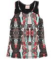 Sport Town Sofie Schnoor Top - Turquoise w. Print Sport Town Sofie Schnoor Top - Turquoise w. Print