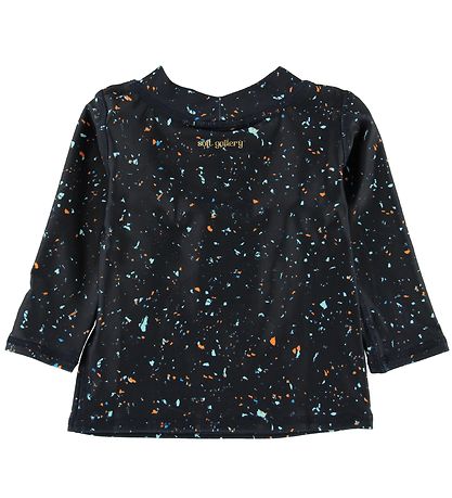 Soft Gallery Swim Top L/S - Astin - UV50+ - Flakes Mix