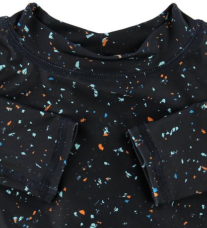 Soft Gallery Swim Top L/S - Astin - UV50+ - Flakes Mix