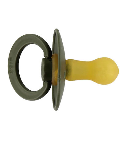 BIBS Colour Pacifiers - Size 2 - 2-Pack - Round - Sage/Hunter Gr BIBS Colour Pacifiers - Size 2 - 2-Pack - Round - Sage/Hunter Gr